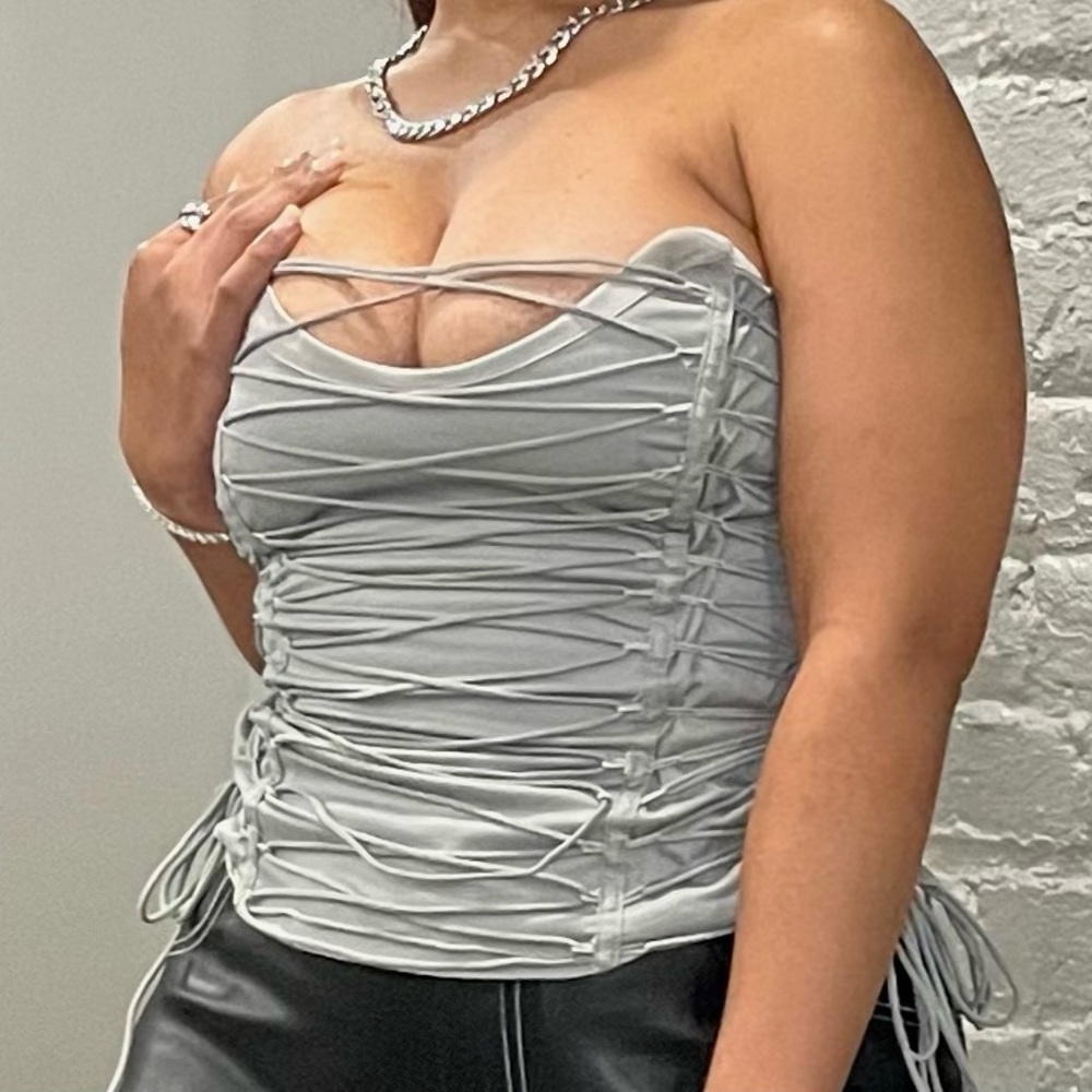 Adjustable Corset Top